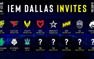 Se han confirmado cinco equipos más para el IEM Dallas 2024