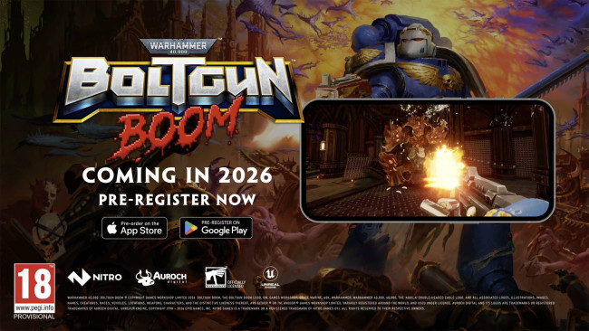 Disfruta de un boomer shooter sobre la marcha con Warhammer 40,000: Boltgun Boom