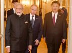 Xi, Putin y Modi se reúnen en China para la cumbre de la OCS
