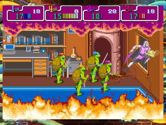 Teenage Mutant Ninja Turtles 1989 Arcade