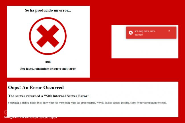 La DEHU también está caída y no deja ver notificaciones de la Administración