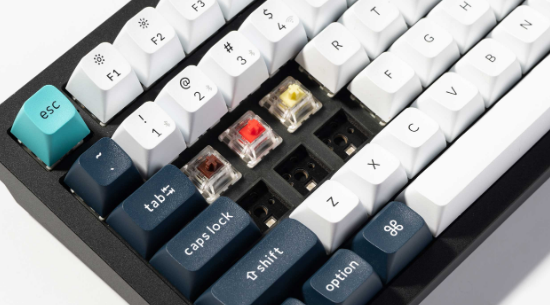 Análisis de Teclado inalámbrico personalizado Keychron Q3 Max QMK/VIA (Gateron Jupiter Banana)