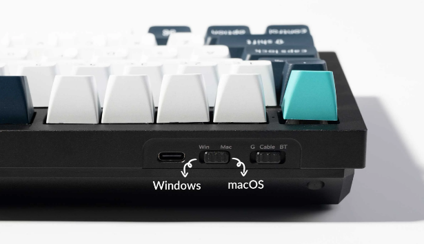 Análisis de Teclado inalámbrico personalizado Keychron Q3 Max QMK/VIA (Gateron Jupiter Banana)