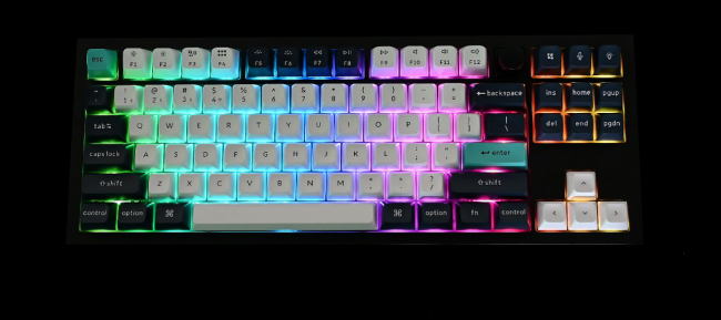 Análisis de Teclado inalámbrico personalizado Keychron Q3 Max QMK/VIA (Gateron Jupiter Banana)
