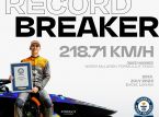 La Fórmula E bate el récord de velocidad de un vehículo de interior