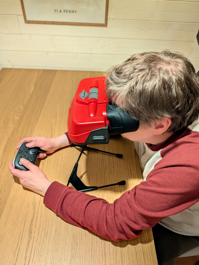 Análisis: Virtual Boy para Switch/Switch 2 - Casi idéntico al producto original, para lo bueno y para lo malo