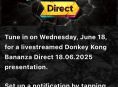 El miércoles tendrá lugar un Nintendo Direct centrado en Donkey Kong Bananza