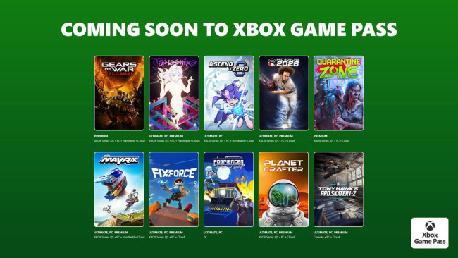 Ya están aquí las novedades de Game Pass para la primera quincena de julio