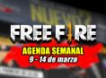 Free Fire: Agenda semanal del 9 al 14 de marzo