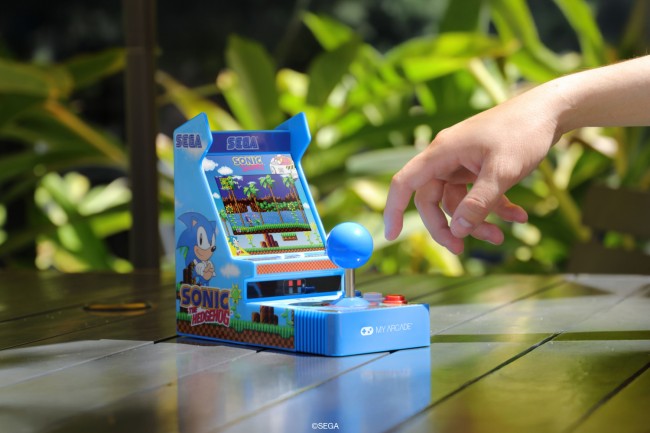 Sega y MyArcade anuncian dos máquinas mini Arcade de Sonic