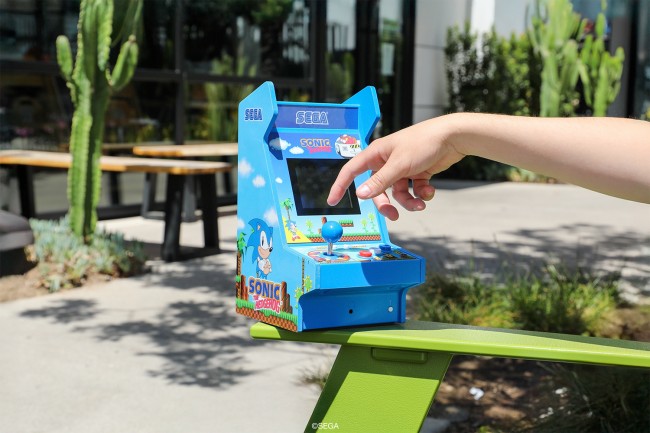Sega y MyArcade anuncian dos máquinas mini Arcade de Sonic