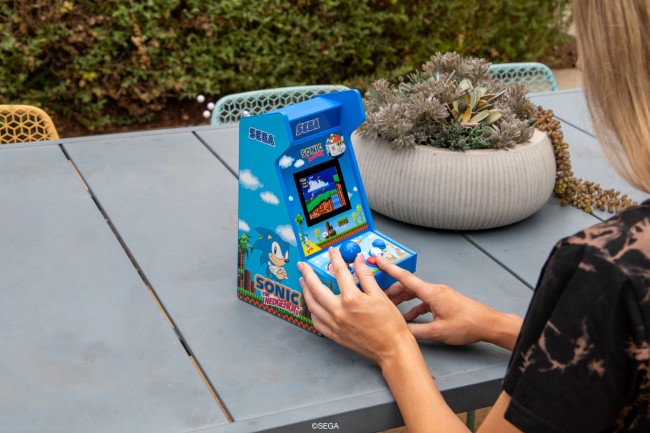 Sega y MyArcade anuncian dos máquinas mini Arcade de Sonic