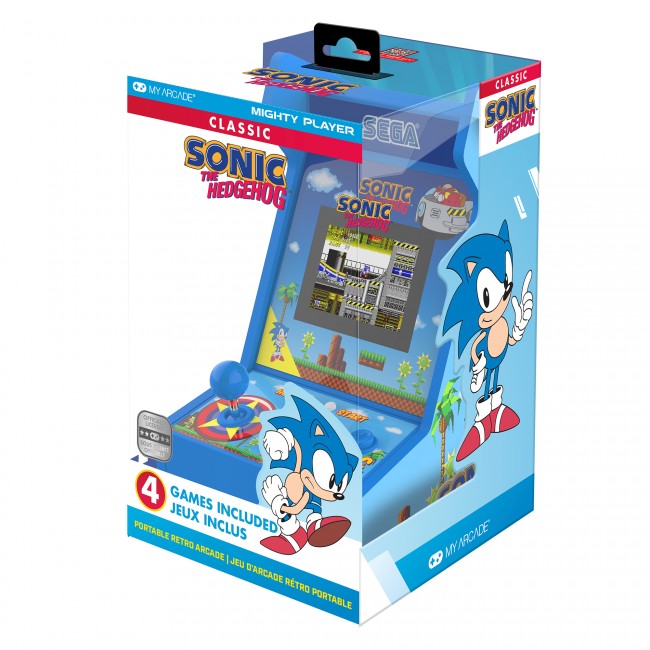 Sega y MyArcade anuncian dos máquinas mini Arcade de Sonic