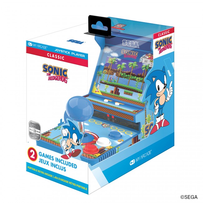 Sega y MyArcade anuncian dos máquinas mini Arcade de Sonic