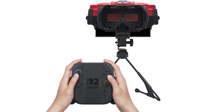 Análisis: Virtual Boy para Switch/Switch 2 - Casi idéntico al producto original, para lo bueno y para lo malo