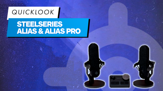 Echa un vistazo a los micrófonos Alias y Alias Pro de SteelSeries