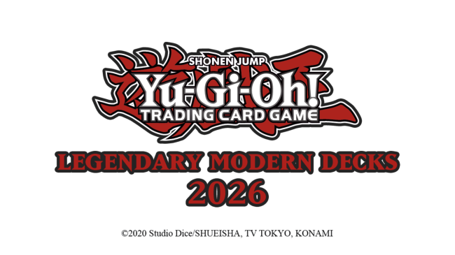 Yu-Gi-Oh! TCG te permite prepararte para torneos más rápido que nunca con los nuevos Mazos Modernos Legendarios