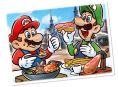 Luigi comiendo churros en la Plaza Mayor anuncia el circuito de Madrid de Mario Kart Tour