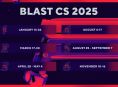 BLAST esboza su calendario de Counter-Strike para 2025