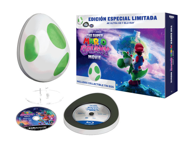 Super Mario Galaxy: La Película llegará en formato físico a España el 22 de julio