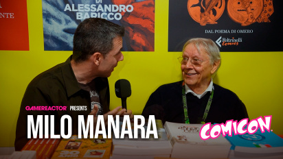 El dibujante de c&oacute;mic tocado por Eros - Entrevista al Maestro Milo Manara en Comicon Napoli