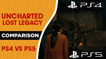 Uncharted: Colección Legado de los Ladrones - Comparativa El Legado Perdido PS4 vs PS5