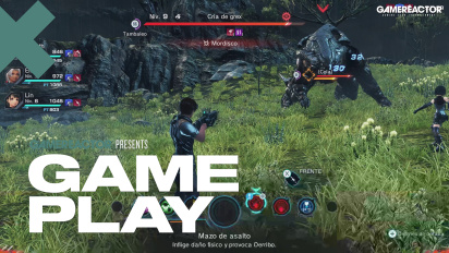Xenoblade Chronicles X: Definitive Edition - Gameplay 4K Nintendo Switch 2 Playa del acantilado