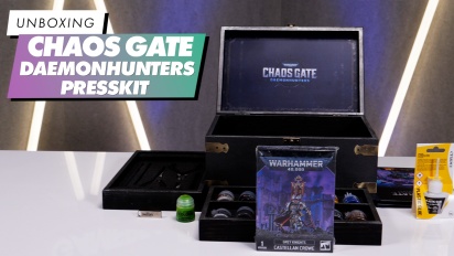 Warhammer 40,000: Chaos Gate - Daemonhunters - Kit de prensa Unboxing