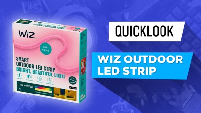 Wiz Connected Outdoor LED Light Strip (Quick Look) - Ambiente exterior