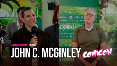Un Rooster muy gallo con bata de Scrubs - Entrevista a John C. McGinley en Comicon Napoli