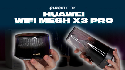 Huawei WiFi Mesh X3 Pro (Quick Look) - Brillante y rápido