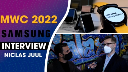 MWC 2022 - Samsung Galaxy: Tour por el stand y entrevista a Niclas Juul