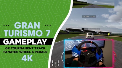 Gran Turismo 7 - Gameplay 4K en PS5 con volante Fanatec y pedales