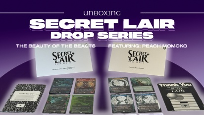 Unboxing Magic: The Gathering - Secret Lair drops Beauty of the Beast & Featuring: Peach Momoko